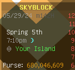 Minecraft Premium Account FULL Access (account with coins and things Hypixel(skyblock)) - image