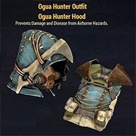 Ogua Hunter Outfit and Hood Plans 2in1 Full Set - image