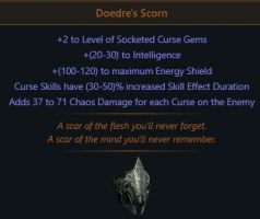 Doedre's Scorn, Lunaris Circlet - PC ( Standard SoftCore ) Instant Delivery - image