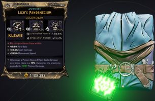 ⭐[MODDED] L40 PANDEMECIUM - +9 ED, +7 ASC, +8 ASC, +13 WC - GRAVE PWR 315%, SSHOT PWR 210%...⭐ - image