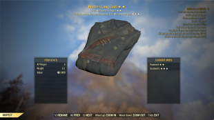 Hunters Long Coat (+5% Action Point Regen, Sentinel) - image
