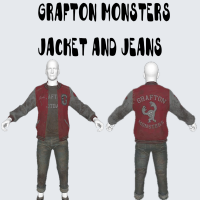 ⭐[PC] Grafton Monsters Jacket and Jeans [DEV ROOM] [FAST DELIVERY]⭐ - image
