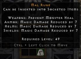 Mal Rune - Non-Ladder - image