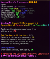 Hyperion w/ Wither Impact 5✪ + Mythic Storm's Set w/ 5 Star✪ | F7 Mage Pack - image