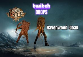 Havenwood Cloak | Path of Exile Twitch Drops - image