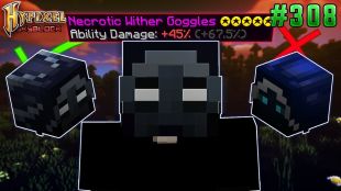 BEST HELMET FOR MAGE ✪✪✪✪✪ Wither Googles Enchanted Wisdom V - image