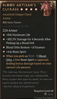 ✷✷✷✷4GA Blood Artisan's Cuirass Max Aspect✷✷✷✷ - Instant Delivery Season 9 - image