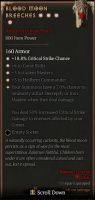 S9-4GA Blood Moon Breeches-50+% Max Aspect - image
