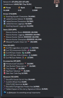 182 lvl skyblock SA 36.24 NW 670M solo profile MVP+ - image