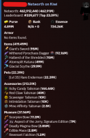 STARTER PROFILE⭐460M Networth | 5M Purse | 53 MP | Many Pets | 24 Minion Slots ❗ - image