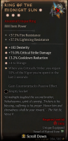 4GA RING OF THE MIDNIGHT SUN + Max Roll (apamc) - image