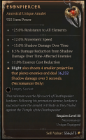 Ebonpiercer / 925IP / S4 / Necromancer - image
