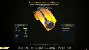 Assassin's Excavator Power Armor (AP Refresh/Weapon weights reduction) 6/6 Full Set - image
