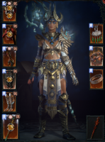 [S6] LV60 Frozen Orb Sorc 100+ Paragon 50 + SKINS - ETERNAL 3 X 50LV 201 Paragon Necro, Sorc, Barb ! - image