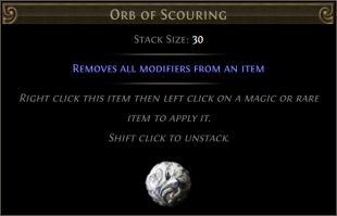 Orb of Scouring | Orb Scouring - image