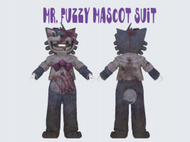 ⭐[PC] Soiled Mr. Fuzzy Mascot Head and Soiled Mr. Fuzzy Mascot Suit [FAST DELIVERY]⭐Fuzzy - image