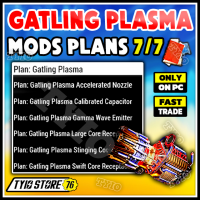 Gatling plasma mods plans ( all x6 Gatling plasma plans ) - image