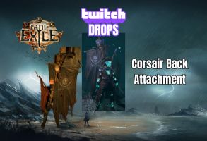 Corsair Back Attachment | Path of Exile Twitch Drops - image