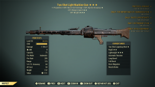 [XBOX] Two Shot Light Machine Gun (+25% Weapon Speed, -90% Weight) - image