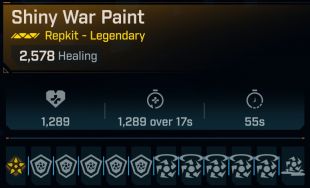 ⭐[MODDED] L50 WAR PAINT - ON USE +50% ALL RES 17s - ON USE ALL ELE IMMUNE 3s - ON USE SHOCK SPLAT⭐ - image