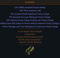 Snakebite, Assassin's Mitts - PC ( Standard SoftCore ) Instant Delivery - image