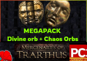 ✅  MEGAPACK: Divine orb 200 + 1000 Chaos orbs ★ POE 1 ★ Mercenaries of Trarthus Softcore ★ Instant - image