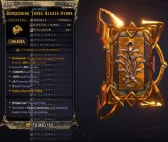 ⭐[MODDED] L40 HYDRA - 52.005x5 DMG - 12684% SPELL DMG - 3 CHARGES - 5 PROJ - ENCHANTED SC DMG 15%⭐ - image