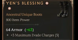 2GA Yen's Blessing - random stats - Season 9 - image