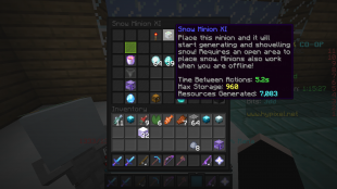 T11 SNOW MINION SETUP [Quick, EASY, FAST] [Super compactor, ench lava bucket and more!] - image