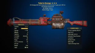 [PS] Ticket to Revenge Furious Railway Rifle (+25% Weapon Speed/-90% Weight) - image