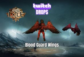 Blood Guard Wings | Path of Exile Twitch Drops - image