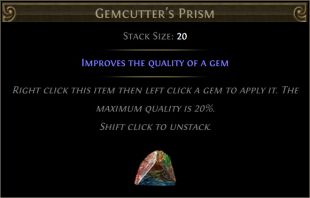 Gemcutter's Prism | Gemcutters Prism | Gemcuters Prism - image