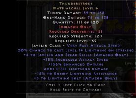 Thunderstroke Matriarchal Javelin 4 JS - image