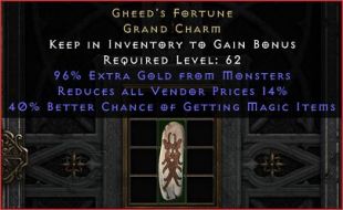 Gheed's Fortune 40% Magic Find - image
