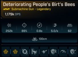 ⭐[MODDED] L1 BIRT'S BEES - 1.179K DPS - BIG NAME HUNTER - DEATH SPHERE 2.107K DMG/S - INSPECT!⭐ - image