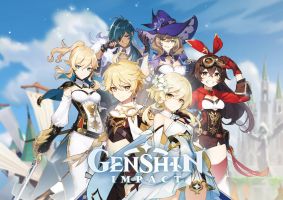 Genshin Impact account 35 rank Full access - image