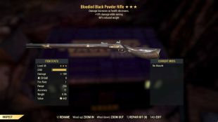 Bloodied Black Powder Rifle (+25% damage WA, 90% reduced weight) - image