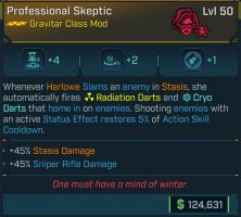 ⭐L50 SKEPTIC +4 CONCURRENCE, +2 INDESCRETE MATH, +1 STUN LOCK, -45% STASIS DMG, -22% DMG REDUCTION⭐ - image