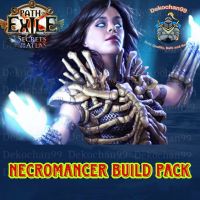 Build AFK Blight Animate Guardian’s Weapon Necromancer Uber Endgame Mageblood Setup|PoE: Mercenaries - image