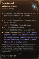 4GA Fractured Winterglass 4GA Unique Item, MAX Aspect 800IP - image