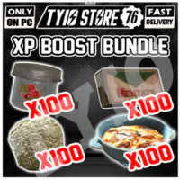 XP BUNDLE ( 100 Canned Meat Stew - 100 Cranberry Relish - 100 Brain Bombs - 100 Berry Mentats ) - image