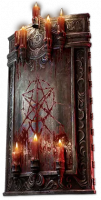 Chernobog's Pillar Blacksteel Tower Shield - Fast Delivery - image