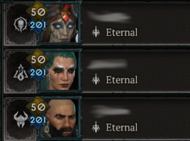 [S6] LV60 Frozen Orb Sorc 100+ Paragon 50 + SKINS - ETERNAL 3 X 50LV 201 Paragon Necro, Sorc, Barb ! - image