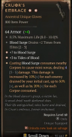 2GA Cruor's Embrace (4/5)  ✱7 Blood Surge  ✱3 Tides of Blood - image