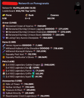 ⭐14B Networth | 5B Purse | 778 MP | Many Pets | 24 Minion Slots | 67 Collections Maxed❗Solo Coop - image