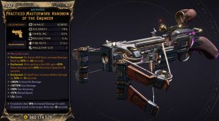 ⭐[MODDED] L40 MASTERWORK HANDBOW - 429.895 DMG! - 0.4S RELOAD TIME - ENCHANTEDx3 - META WEAPON!!!⭐ - image