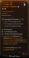S9- 3GA Crossbow +  Dexterity / Maximum Life / Critical Strike Damage (apamc) - image