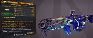 ⭐⭐⭐[PC/XB/PS] M10/L72 - DARK ARMY 608.856 DMG (+1 MIL CORR DMG) - 14.51s FIRE RATE - ANOINTED⭐⭐⭐ - image