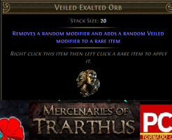 ☯️ Veiled Exalted Orb ★ POE 1 ★ Mercenaries of Trarthus Softcore ★ Instant Delivery - image