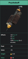 Psychobuff [+65 Max HP/+3 STR/+3 END/+25% Damage (for 3 minutes)][AiD] - image